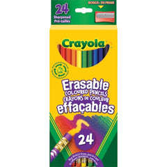 Crayola 24 Erasable Colored Pencils