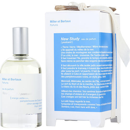 MILLER ET BERTAUX NEW STUDY POSTCARD by Miller et Bertaux EAU DE PARFUM SPRAY 3.4 OZ