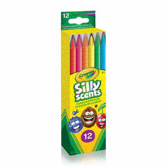 Crayola Silly Scents Twistables Coloured Pencils 12 Count