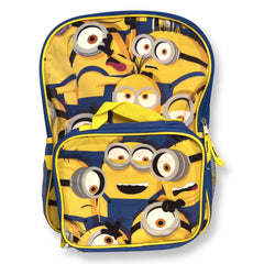 Minions 16 Inch Backpack and Lunch Bag Set
