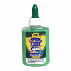 Crayola Washable Colour Glue 88 ml Granny Smith Apple
