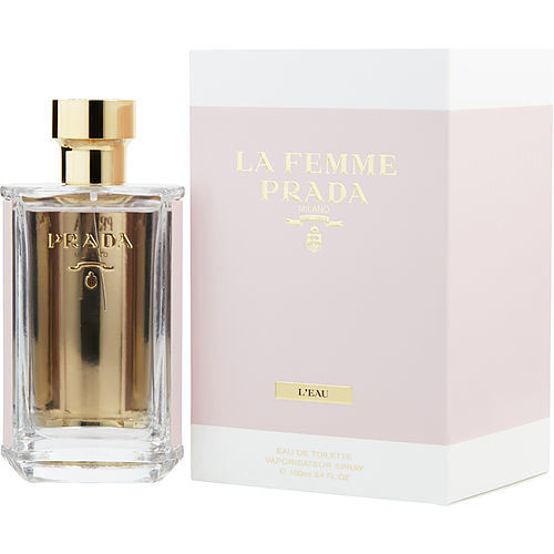 PRADA LA FEMME L'EAU by Prada EDT SPRAY 3.4 OZ