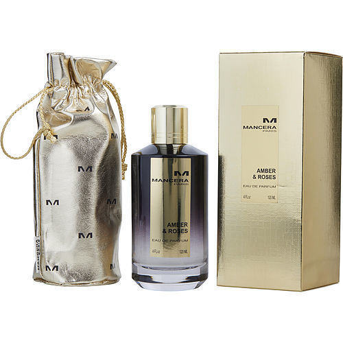 MANCERA AMBER & ROSES by Mancera EAU DE PARFUM SPRAY 4 OZ