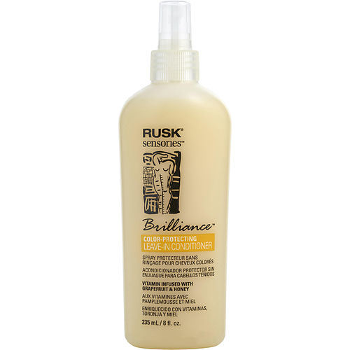 RUSK by Rusk SENSORIES BRILLIANCE GRAPEFRUIT & HONEY LEAVE-IN CONDITIONER 8 OZ