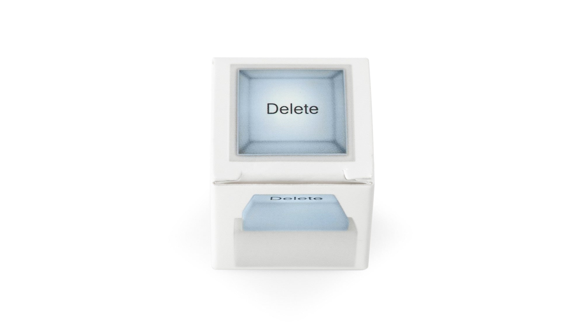 Delete Keyboard Button with Super Bright White LED - Classic Mechanical Push Feel