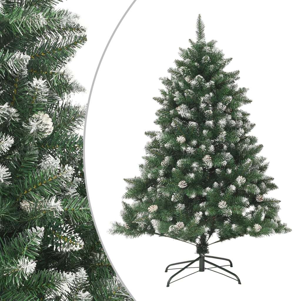 Artificial Christmas Tree with Stand 59.1" PVC