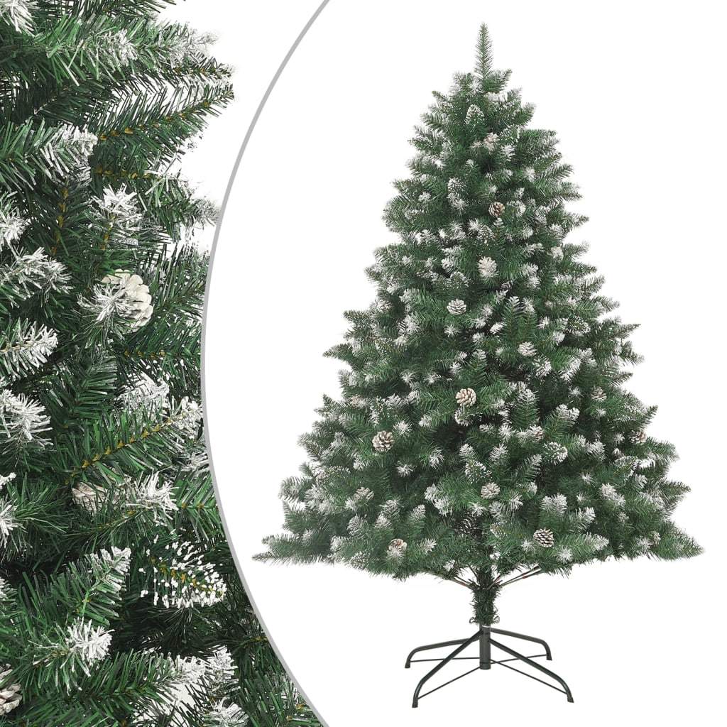 Artificial Christmas Tree with Stand 82.7" PVC