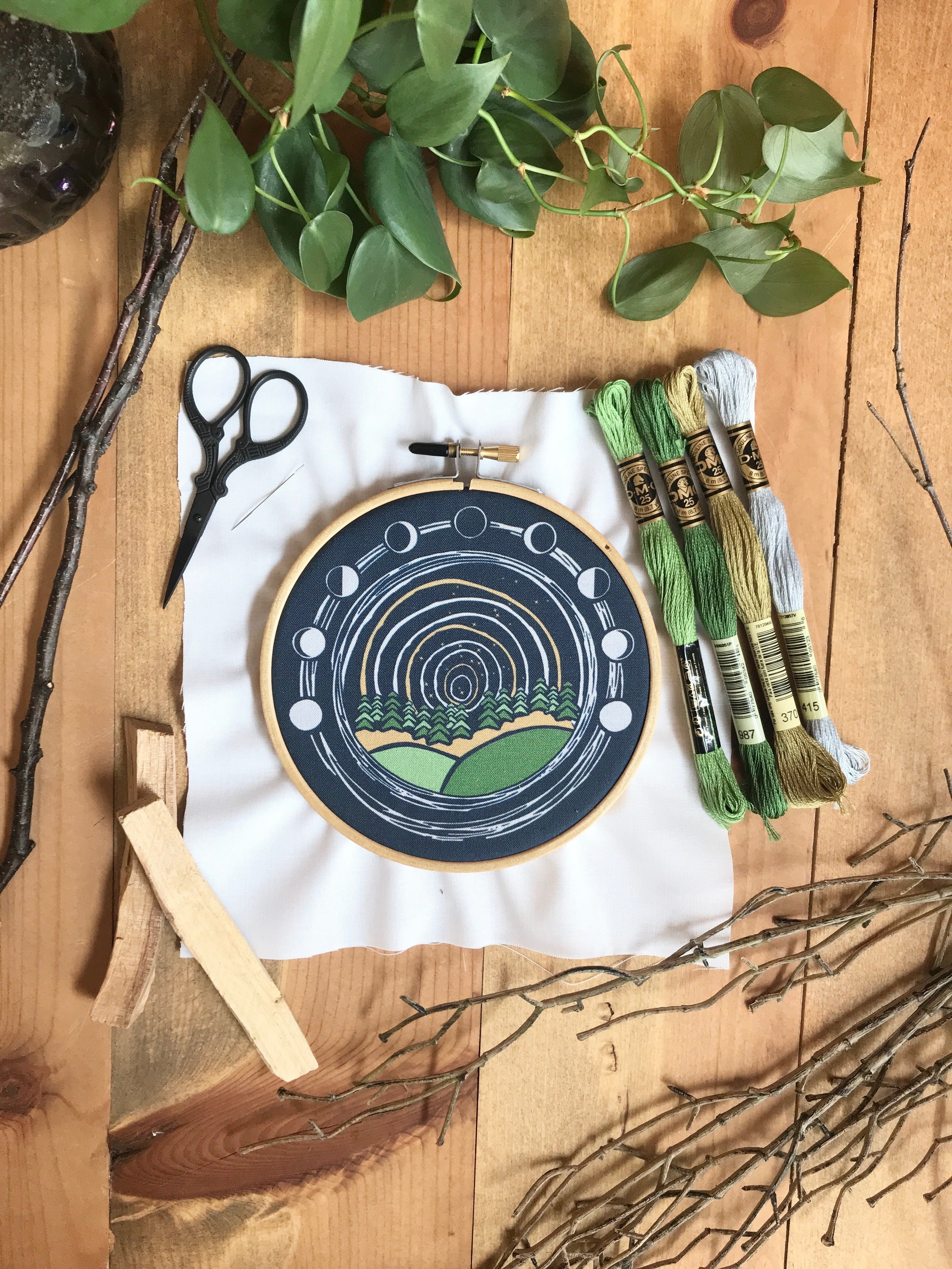 DIY Stitch Kit - Moon Over Midwest