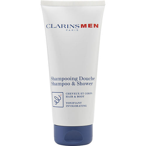 Clarins by Clarins Men Total Shampoo ( Hair & Body ) --200ml/7oz