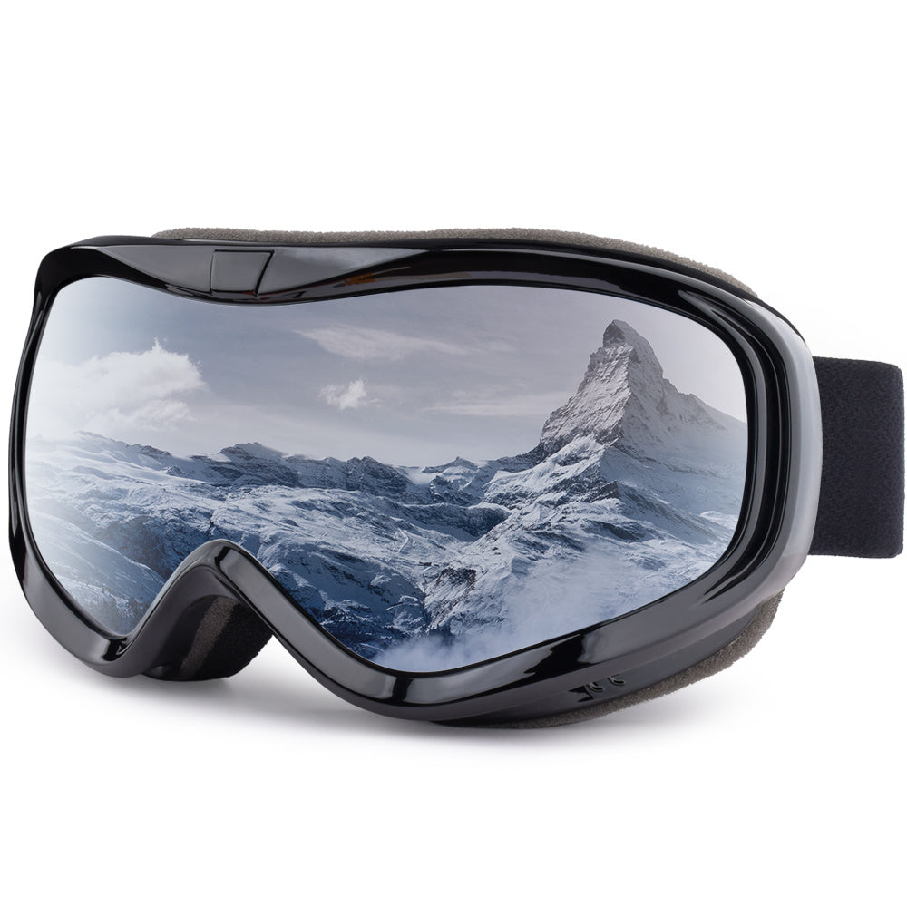 Snowledge Ski Goggles-Snow Snowboard Goggles OTG for Men Women Adult, Anti Fog 100% UV Protection