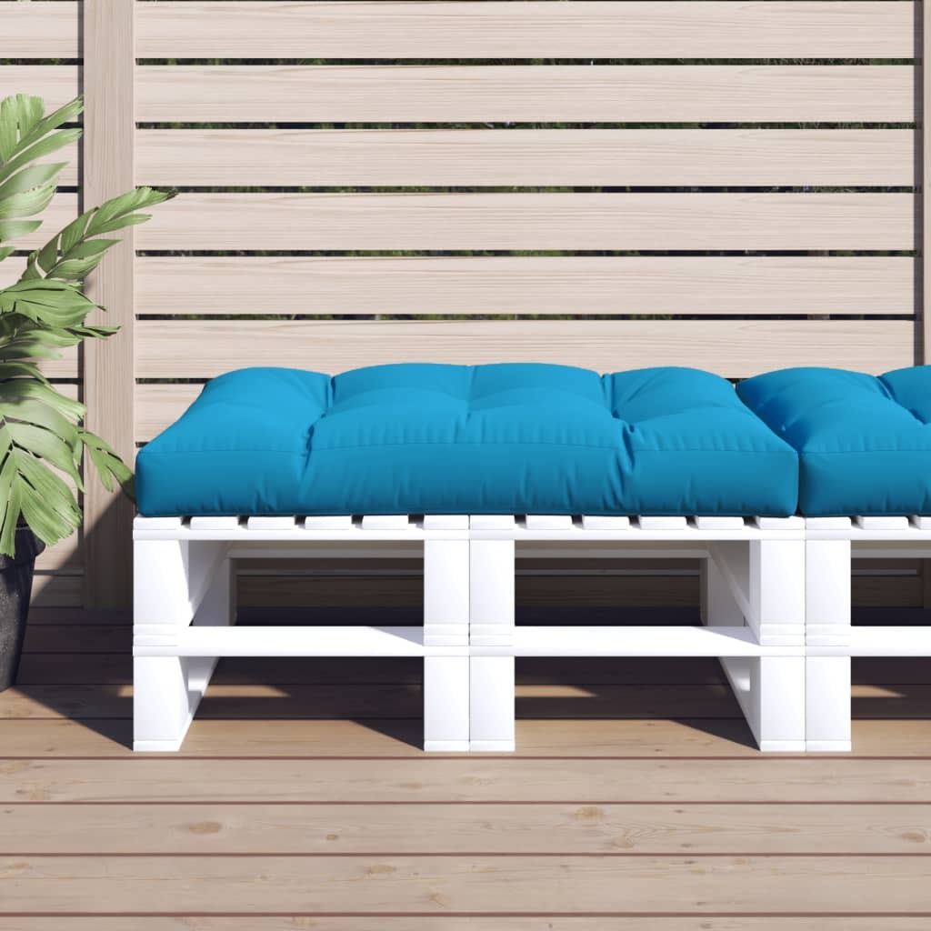 Pallet Cushion Blue 47.2"x31.5"x4.7" Fabric