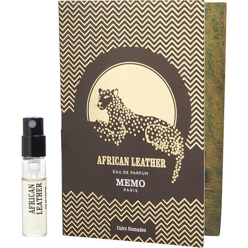 MEMO PARIS AFRICAN LEATHER by Memo Paris EAU DE PARFUM SPRAY VIAL ON CARD