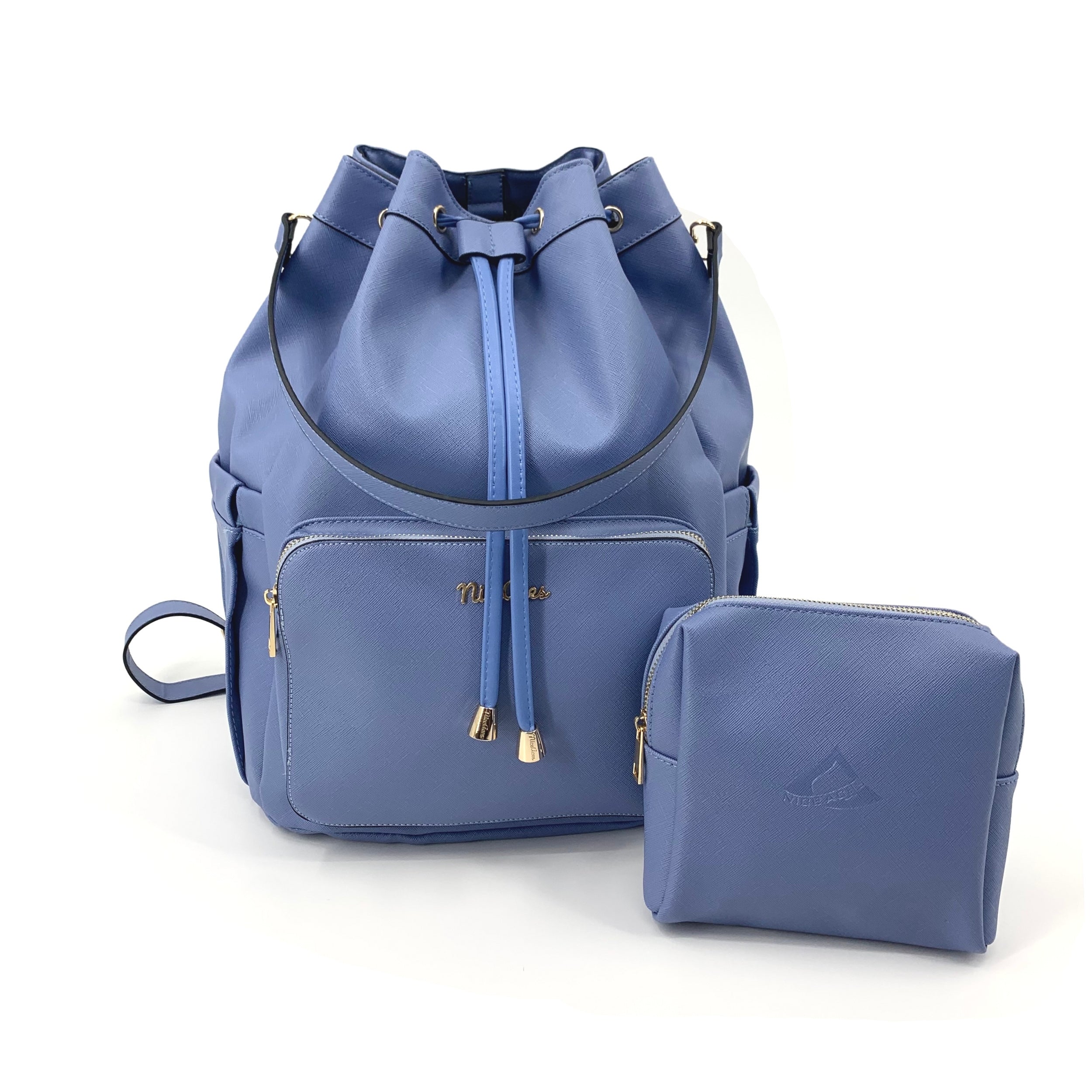 The DARA tennis & pickleball bag is made from a Saffiano vegan leather with an easily accessible interior pocket, convertible bag can be worn over the