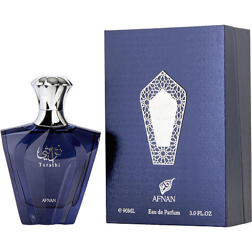 AFNAN TURATHI BLUE by Afnan Perfumes EAU DE PARFUM SPRAY 3 OZ