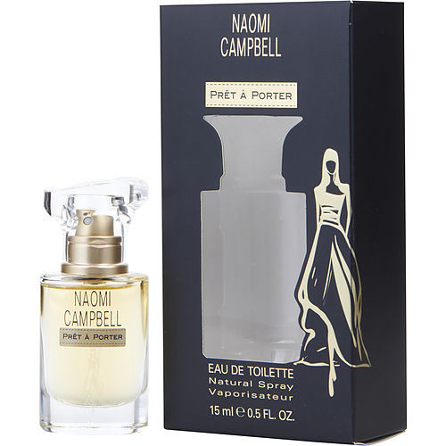 NAOMI CAMPBELL PRET A PORTER by Naomi Campbell EDT SPRAY .5 OZ