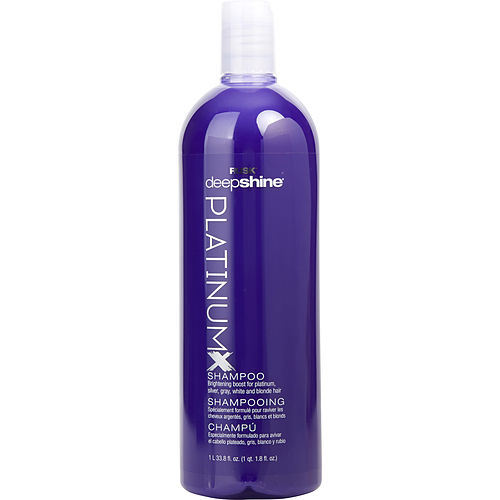 RUSK by Rusk DEEPSHINE PLATINUM X SHAMPOO 33.8 OZ