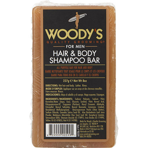 Woody's by Woody's HAIR AND BODY SHAMPOO BAR 8 OZ