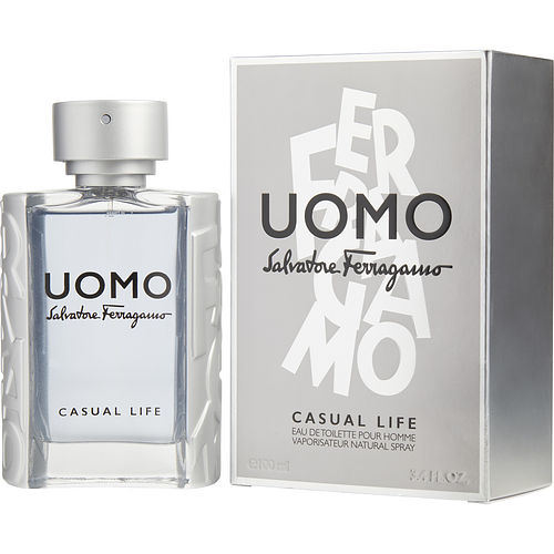 SALVATORE FERRAGAMO UOMO CASUAL LIFE by Salvatore Ferragamo EDT SPRAY 3.4 OZ