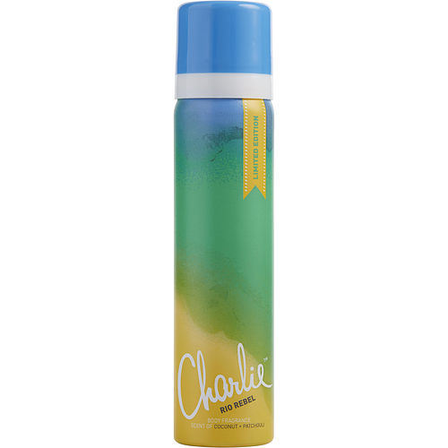 CHARLIE RIO REBEL by Revlon BODY SPRAY 2.5 OZ