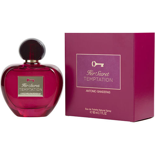 HER SECRET TEMPTATION by Antonio Banderas EDT SPRAY 2.7 OZ