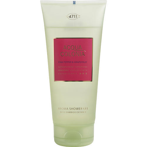 4711 ACQUA COLONIA by 4711 PINK PEPPER & GRAPEFRUIT SHOWER GEL 6.8 OZ