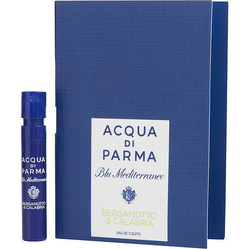 ACQUA DI PARMA BLUE MEDITERRANEO by Acqua Di Parma BERGAMOTTO DI CALABRIA EDT SPRAY VIAL ON CARD