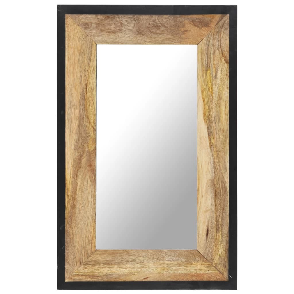 Mirror 31.5"x19.7" Solid Mango Wood