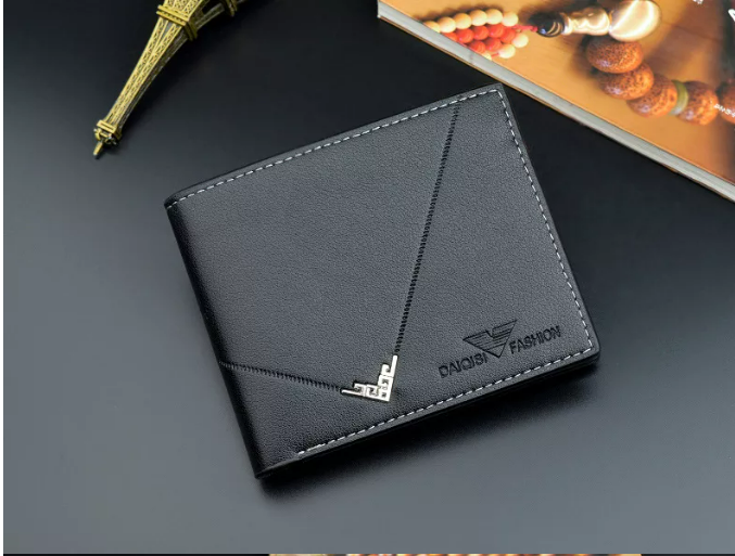 Wallet Men's Short Fashion New Slim Wallet Multi-card