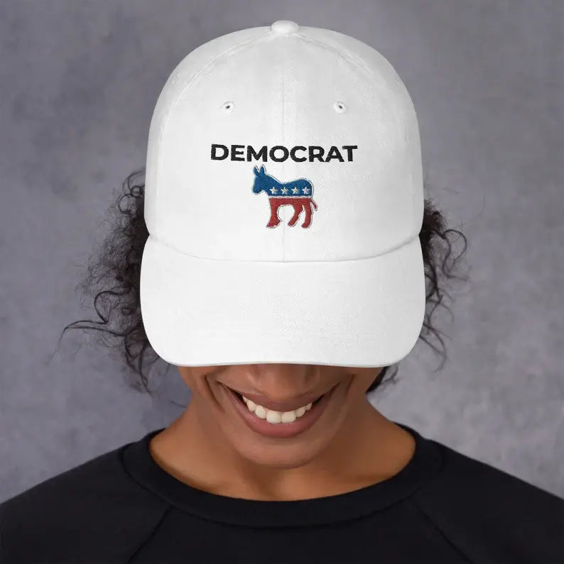 Democrat Hat - Liberal Hat - Democrat Logo Hat