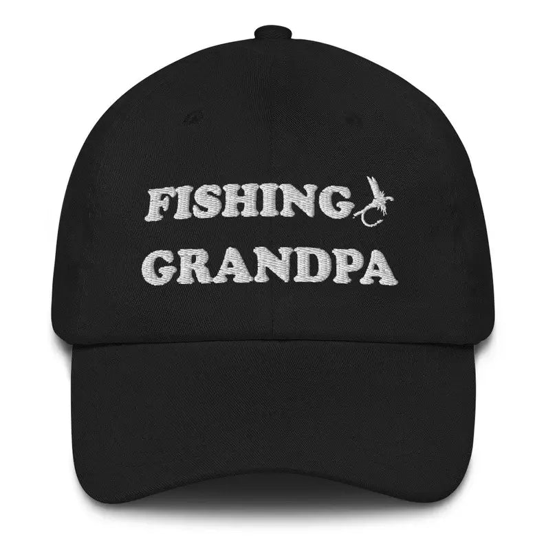 Grandpa Fishing Hat with Fly