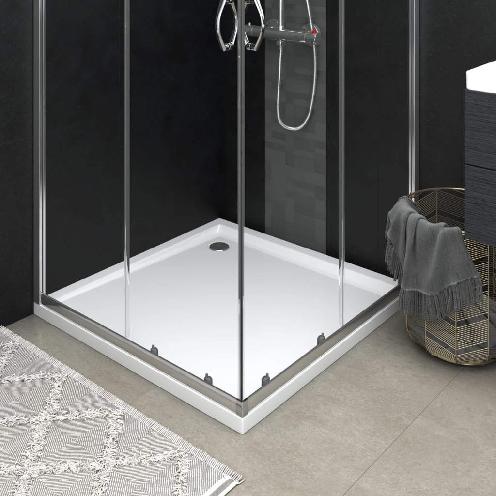 Square ABS Shower Base Tray 35.4"x35.4"