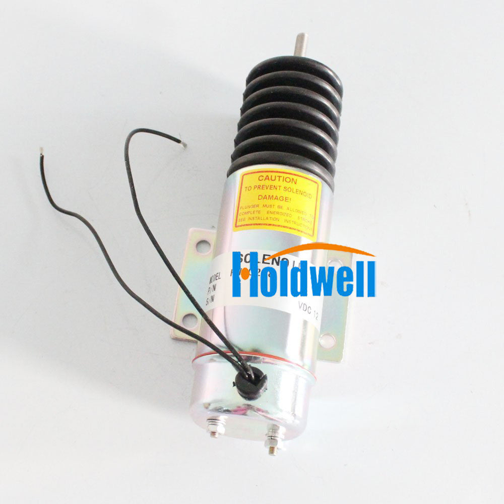 Holdwell Switch Dual Coil Pull Throttle Solenoid D513-A32V12 for Genie JLG 12V