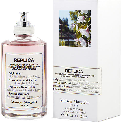 REPLICA SPRINGTIME IN A PARK by Maison Margiela EDT SPRAY 3.4 OZ