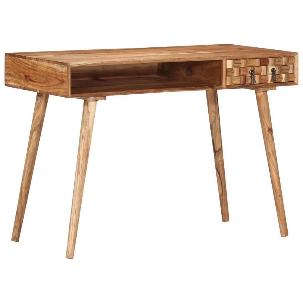 Writing Desk 45.3"x19.7"x29.9" Solid Wood Acacia