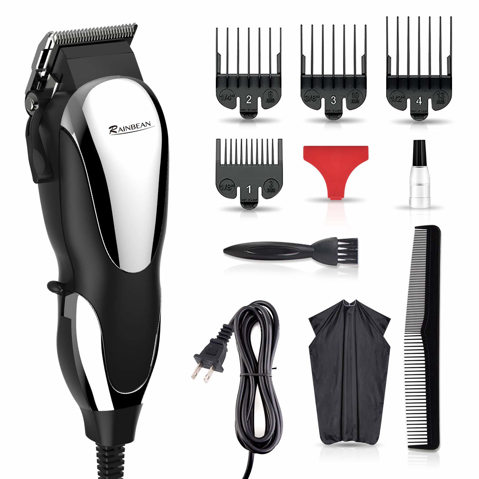 Professional Hair Clippers; Corded Hair Clippers for Men Kids; Strong Motor baber Salon Complete Hair and Beard; Clipping and Trimming Kit; Amazon Platform Banned