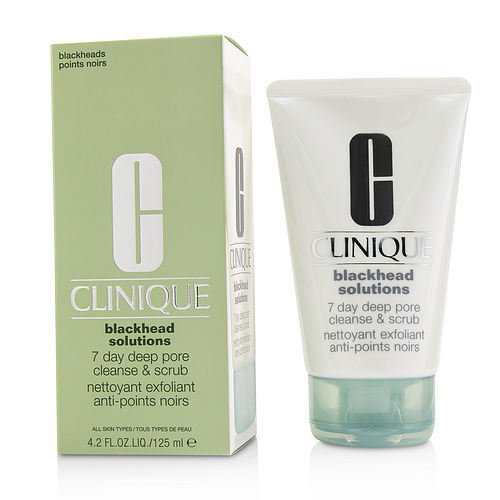 CLINIQUE by Clinique Blackhead Solutions 7 Days Deep Pore Cleanse & Scrub --125ml/4.2oz