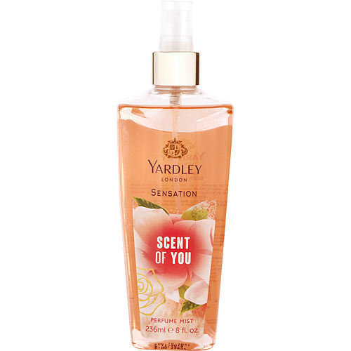 YARDLEY by Yardley SENSATION SCENT OF YOU FRAGRANCE MIST 8 OZ