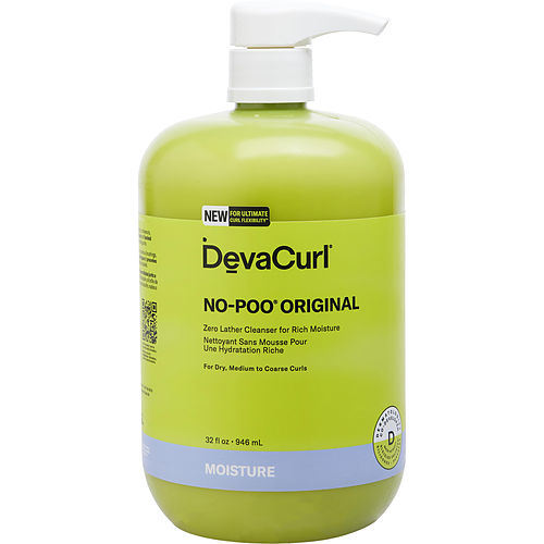 DEVA by Deva Concepts CURL NO POO ORIGINAL ZERO LATHER CLEANSER 32 OZ