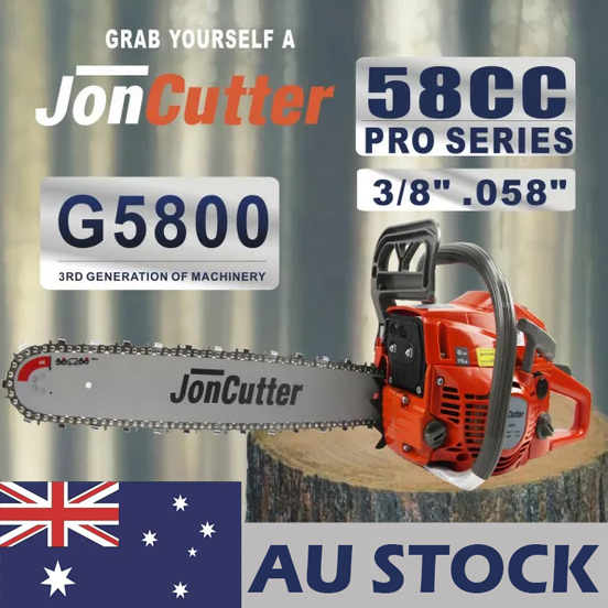 58cc JonCutter Gasoline Chainsaw Power Head Without Saw Chain and Guide Bar