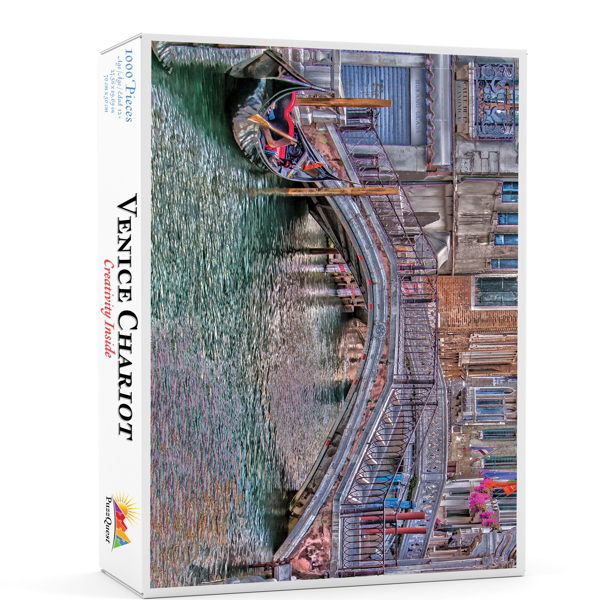 Venice Chariot 1000 Piece Fine Art Jigsaw Puzzle for Teens and Adults