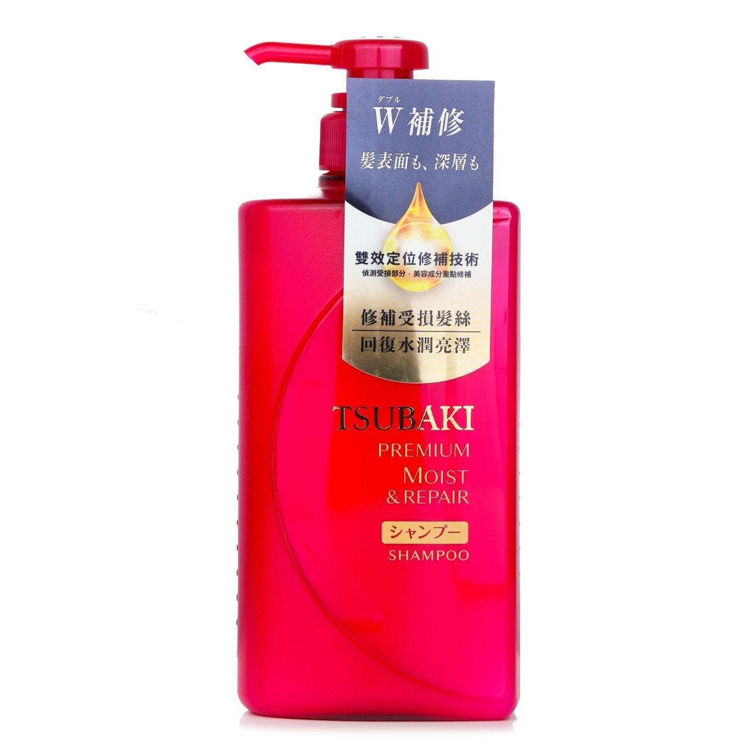 TSUBAKI - Premium Moist & Repair Shampoo 466023 490ml/16.56oz