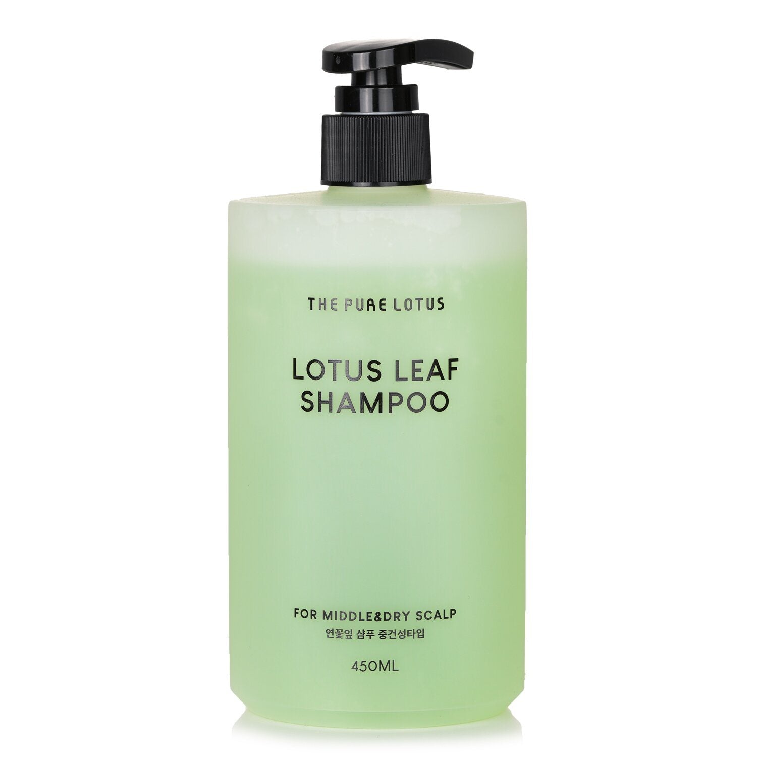 THE PURE LOTUS - Lotus Leaf Shampoo - For Middle & Dry Scalp 857119 450ml