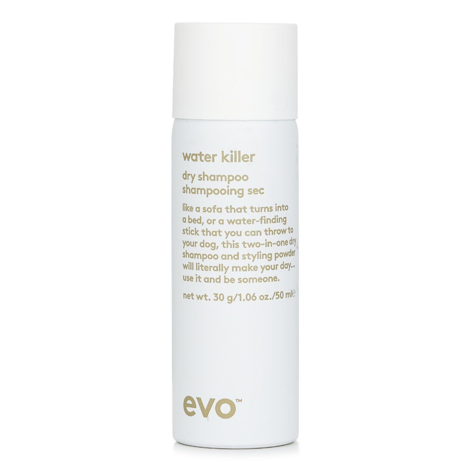 EVO - (Aerosol) Water Killer Dry Shampoo Spray 458993 50ml/1.06oz/30g