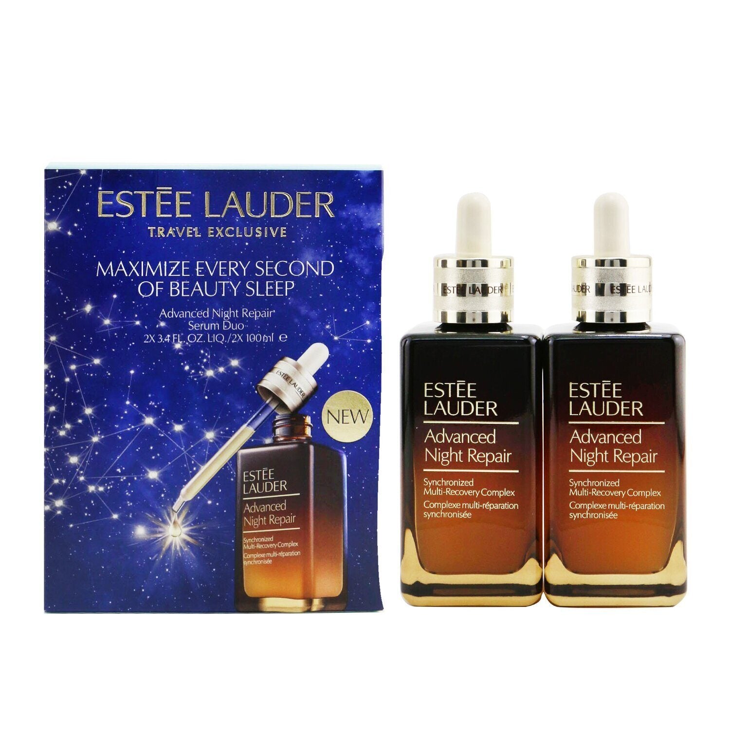 ESTEE LAUDER - (MHS)Advanced Night Repair Synchronized Multi-Recovery Complex Duo 52950/PLW5 100ml/3.4oz x2