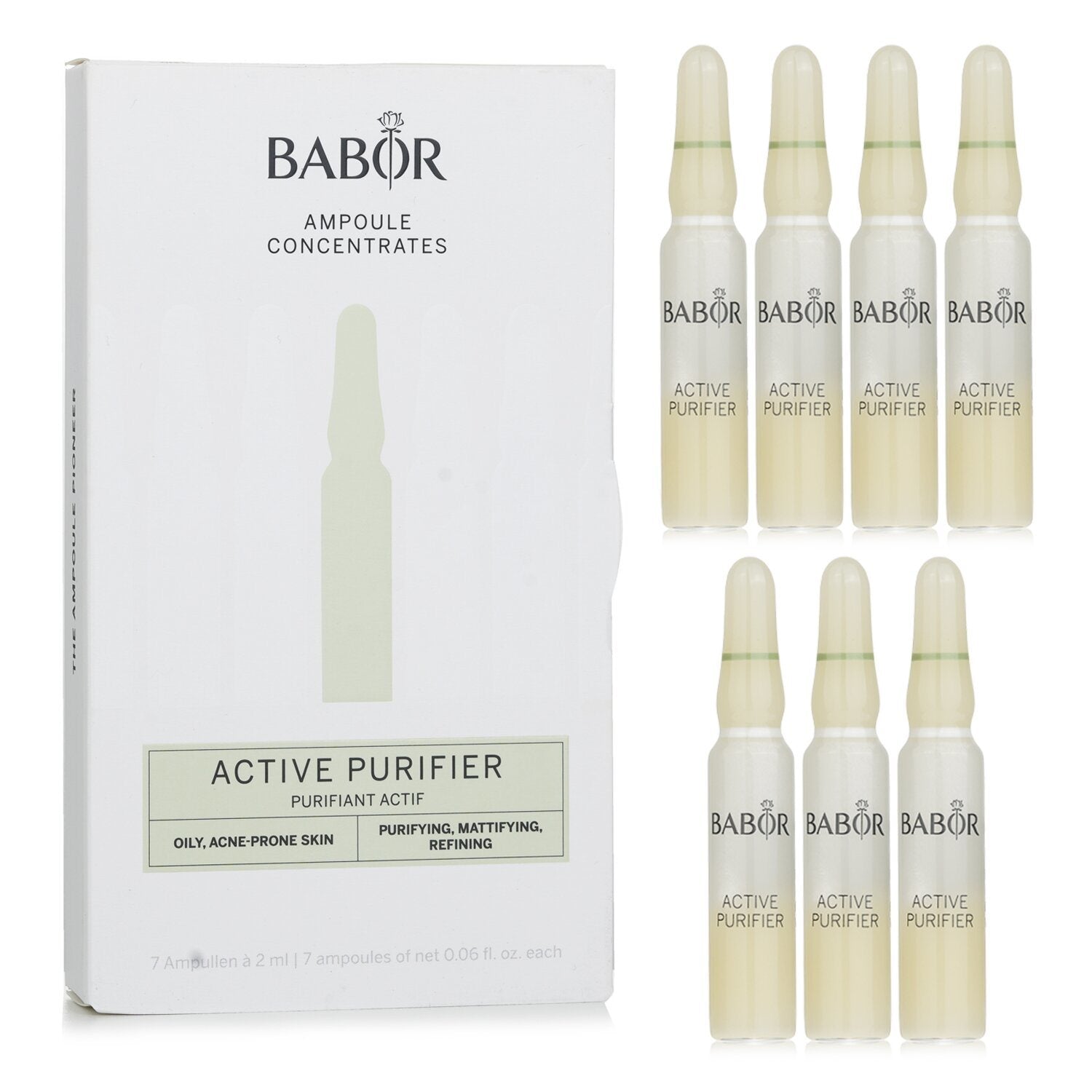 BABOR - Ampoule Concentrates - Active Purifier (For Oily, Acne-prone Skin) 358732 7x2ml/0.06oz