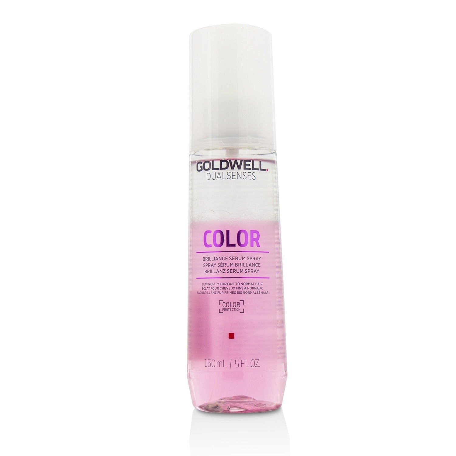 GOLDWELL - Dual Senses Color Brilliance Serum Spray (Luminosity For Fine to Normal Hair) 150ml/5oz