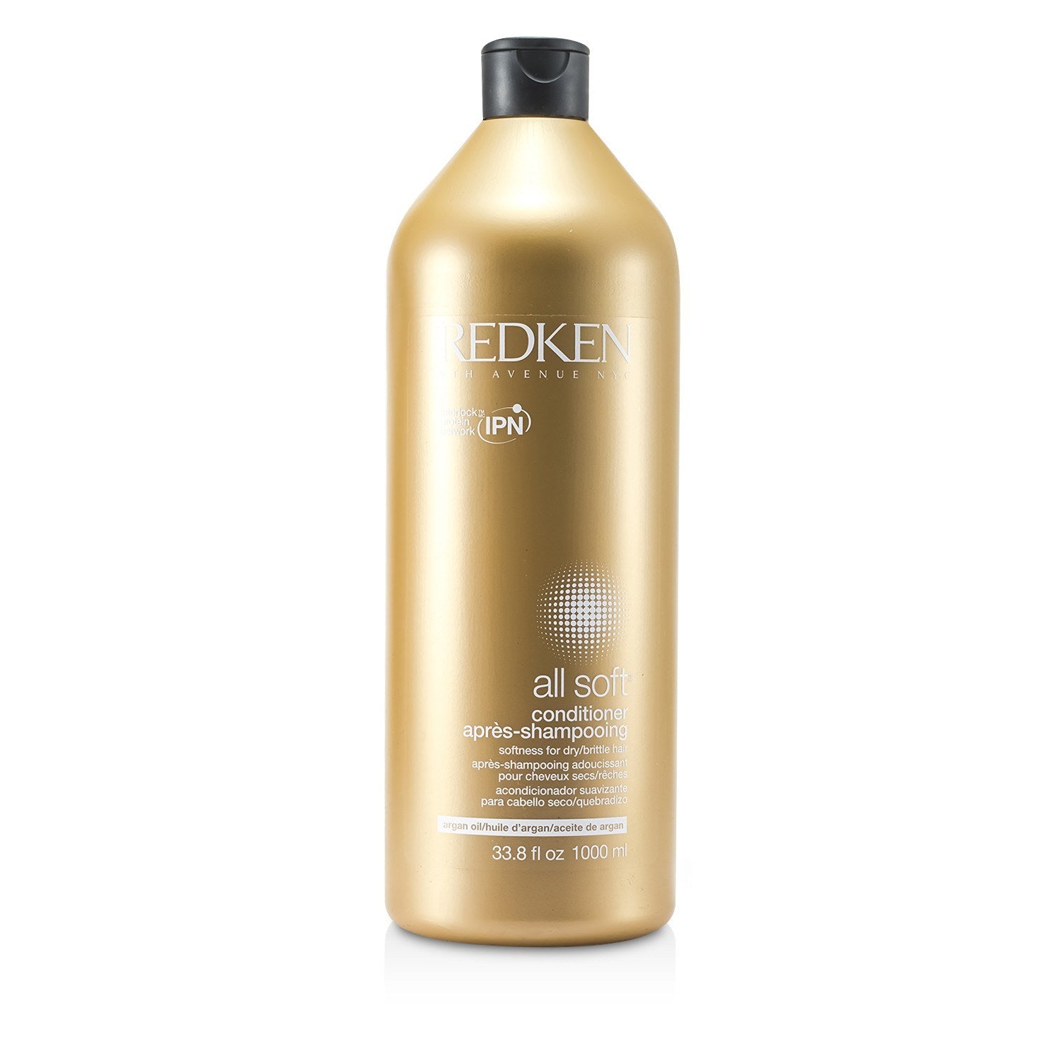 REDKEN - All Soft Conditioner (For Dry/ Brittle Hair) 1000ml/33.8oz