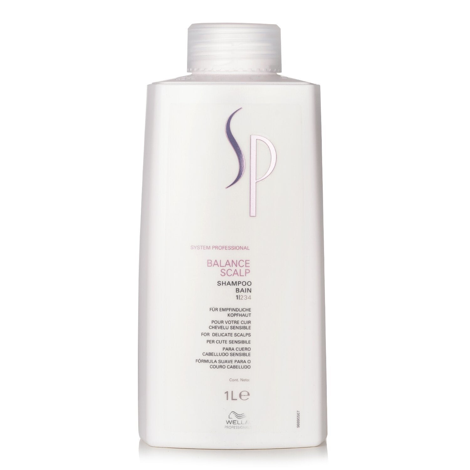 WELLA - SP Balance Scalp Shampoo (For Delicate Scalps) 043432 1000ml