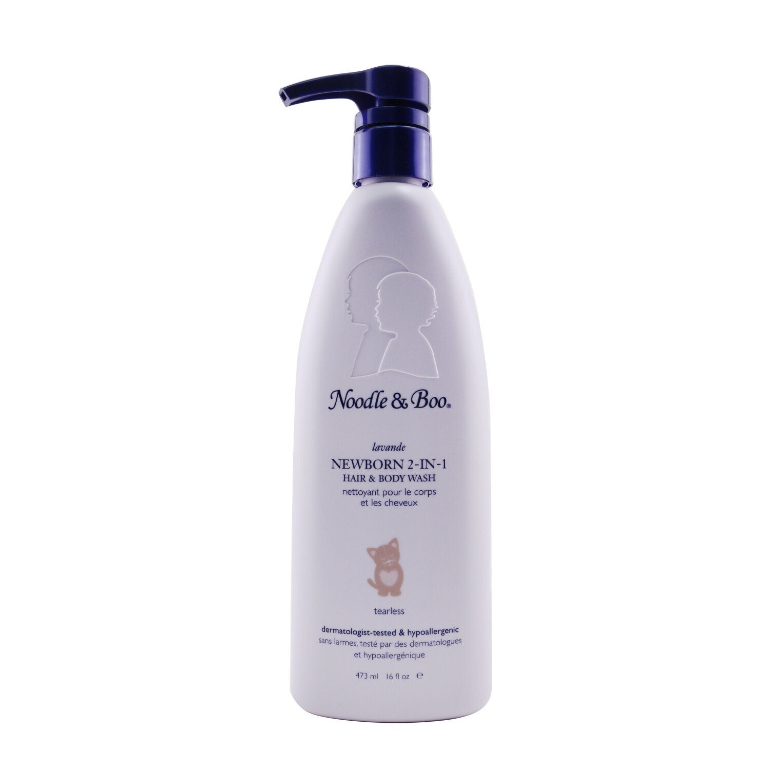 NOODLE & BOO - Newborn 2-in-1 Hair & Body Wash - Lavender 00012 473ml/16oz