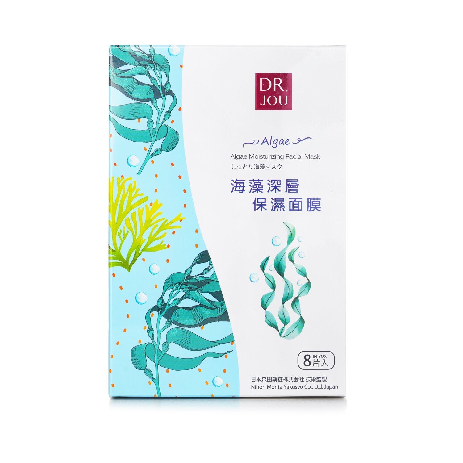 DR. JOU (BY DR. MORITA) - Algae Moisturizing Facial Mask 814387 8pcs